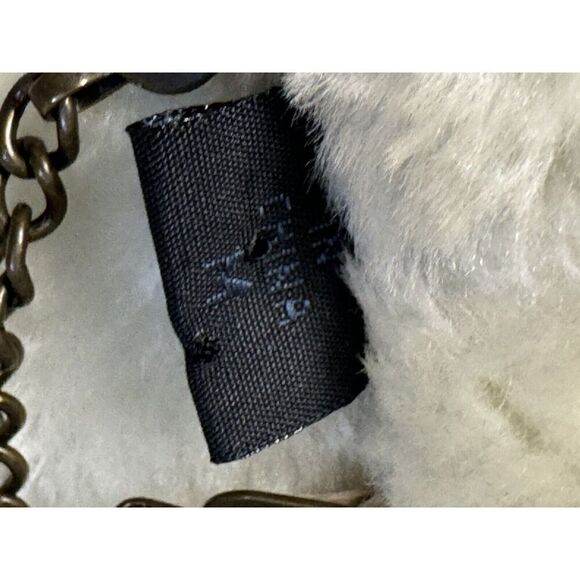 Vintage Y2K  SHEARLING Heavy Leather Penny Lane Sz Med Gorgeous  Boho Retro - Picture 10 of 11